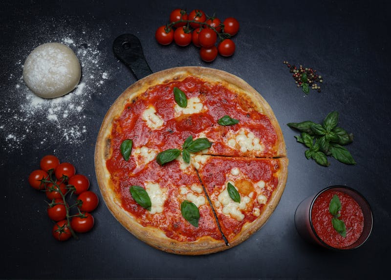 Open kitchen at Dions where dions pizza is prepared